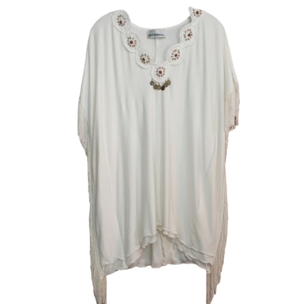 Boho Hippie Crochet Fringe Western Chic Retro Inspired Unique
